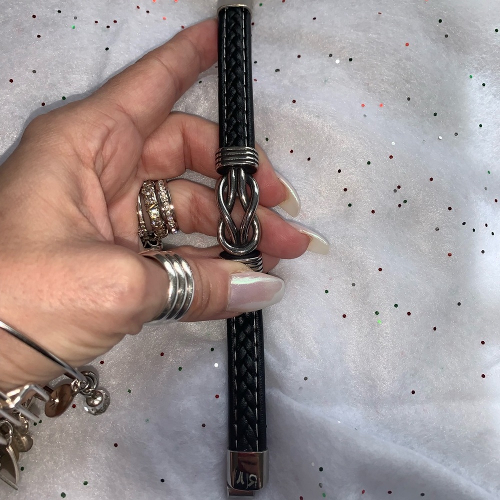 Genuine Braided Leather Bangle/Cuff Bracelet… Unisex (Men’s or Women’s) - Picture 14 of 16